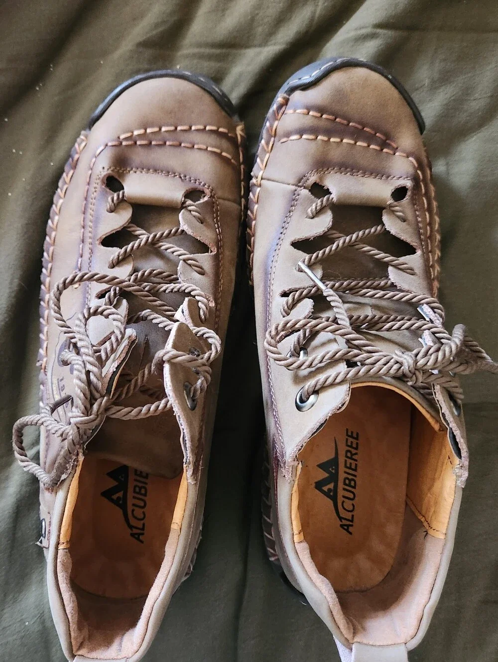 Alcubieree Mens Leather Shoe